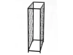 Casier à Vin 32 Bouteilles - L.55 X H.71 Cm - Métal - Noir - BOLINAR -Herman Miller Magasin accessoire de rangement 12291333