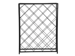 Casier à Vin 32 Bouteilles - L.55 X H.71 Cm - Métal - Noir - BOLINAR -Herman Miller Magasin accessoire de rangement 12291345