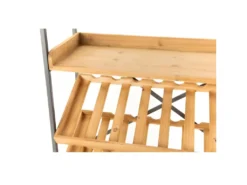 Meuble Range Bouteilles Bois Et Métal -Herman Miller Magasin accessoire et rangement cuisine 12284215