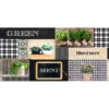 Tapis Modele Green Bistrot Menu 45x120cm
