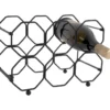Range Bouteilles Pliable Honeycomb Noir Present Time