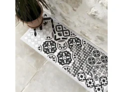 Tapis Vinyle Large L120xH200cm - Naples Taupe - Vinyle -Herman Miller Magasin accessoire et rangement cuisine 13150381