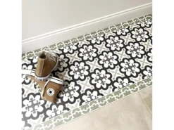 Tapis Vinyle Large L120xH200cm - Cassandre Vert - Vinyle -Herman Miller Magasin accessoire et rangement cuisine 13150451