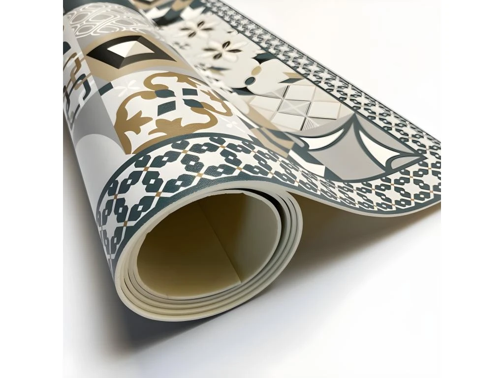 Tapis Vinyle Médium Bis L 50xL200cm - Just Ciment Dulce - Vinyle 2 Tapis Vinyle Médium Bis L 50xL200cm - Just Ciment Dulce - Vinyle – Image 2