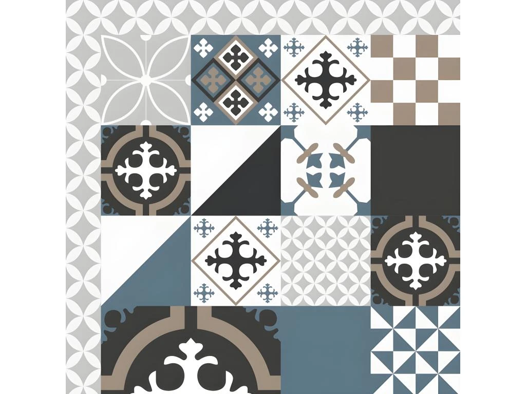 Tapis Vinyle Médium L 50xL120cm - Ciment Style Dulce - Vinyle 3 Tapis Vinyle Médium L 50xL120cm - Ciment Style Dulce - Vinyle – Image 3