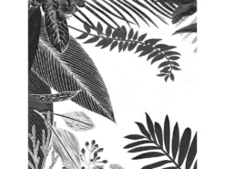 Tapis Vinyle Médium Bis L 50xL200cm - Végétal Black & White - Vinyle -Herman Miller Magasin accessoire et rangement cuisine 13157257