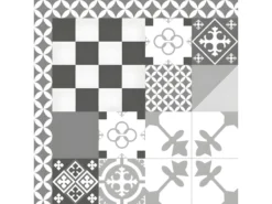 Tapis Vinyle Médium L 50xL120cm - Ciment Style Gris - Vinyle -Herman Miller Magasin accessoire et rangement cuisine 13157297