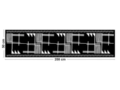 Tapis Vinyle Médium Bis L 50xL200cm - Bakwiri - Vinyle -Herman Miller Magasin accessoire et rangement cuisine 13157327