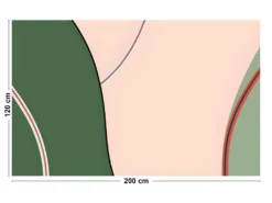 Tapis Vinyle Large L120xH200cm - Allure - Vinyle -Herman Miller Magasin accessoire et rangement cuisine 13157445