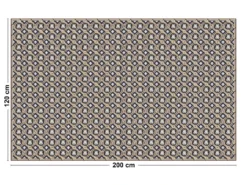 Tapis Vinyle Large L120xH200cm - Venezia Bourgogne - Vinyle -Herman Miller Magasin accessoire et rangement cuisine 13157523