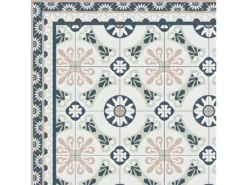 Tapis Vinyle Médium L 50xL120cm - Carreaux De Ciment Léonie - Vinyle -Herman Miller Magasin accessoire et rangement cuisine 13157641