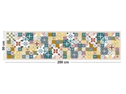 Tapis Vinyle Médium Bis L 50xL200cm - Ciment Style Colors - Vinyle -Herman Miller Magasin accessoire et rangement cuisine 13157661