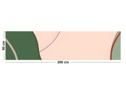 Tapis Vinyle Médium Bis L 50xL200cm - Allure - Vinyle -Herman Miller Magasin accessoire et rangement cuisine 13157905