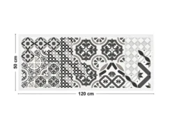 Tapis Vinyle Médium L 50xL120cm - Naples Taupe - Vinyle -Herman Miller Magasin accessoire et rangement cuisine 13158123