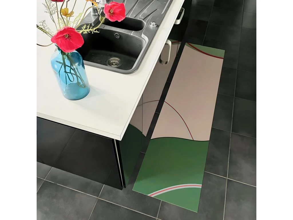 Tapis Vinyle Médium L 50xL120cm - Allure - Vinyle 1 Tapis Vinyle Médium L 50xL120cm - Allure - Vinyle