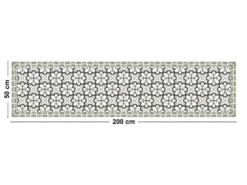 Tapis Vinyle Médium Bis L 50xL200cm - Cassandre Vert - Vinyle -Herman Miller Magasin accessoire et rangement cuisine 13159775