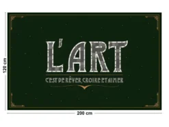 Tapis Vinyle Large L120xH200cm - Art Rétro - Vinyle -Herman Miller Magasin accessoire et rangement cuisine 13159823