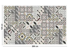 Tapis Vinyle Large L120xH200cm - Naples - Vinyle -Herman Miller Magasin accessoire et rangement cuisine 13159883