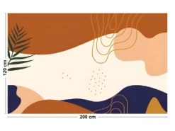 Tapis Vinyle Large L120xH200cm - Dune - Vinyle -Herman Miller Magasin accessoire et rangement cuisine 13159923