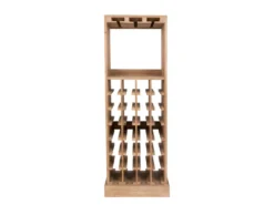 CLAUDE - Rangement Bouteilles Bois Massif