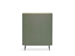 Arista - Casier à Bouteilles En Bois - Couleur - Vert Amande