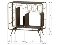 Capo - Casier à Bouteilles En Laiton - Couleur - Laiton -Herman Miller Magasin accessoire et rangement cuisine 13287057