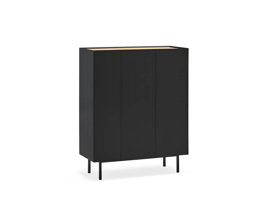 Arista - Casier à Bouteilles En Bois - Couleur - Noir 4 Arista - Casier à Bouteilles En Bois - Couleur - Noir – Image 4