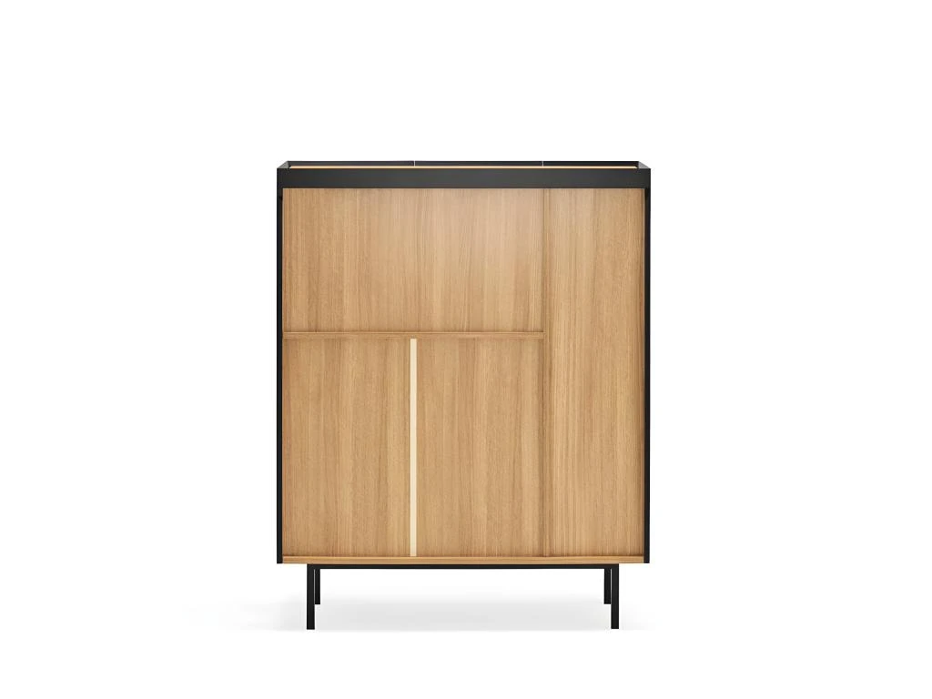 Arista - Casier à Bouteilles En Bois - Couleur - Noir 5 Arista - Casier à Bouteilles En Bois - Couleur - Noir – Image 5