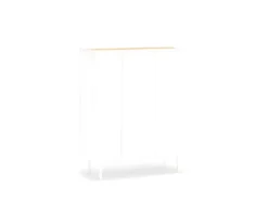 Arista - Casier à Bouteilles En Bois - Couleur - Blanc -Herman Miller Magasin accessoire et rangement cuisine 13287143