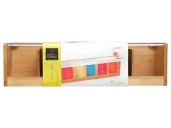 Boîte à Thé 5 Compartiments "Bambou" 36cm Naturel 5 Boîte à Thé 5 Compartiments "Bambou" 36cm Naturel -Herman Miller Magasin accessoire et rangement cuisine 13730481