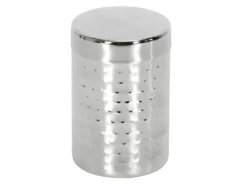 Boîte De Conservation Martelée "Café" 12cm Inox
