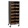 Porte-Bouteilles 7 Tiroirs "Rolles" 120cm Naturel