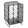 Porte-Bouteilles En Acier "12 Bouteilles" 46cm Noir