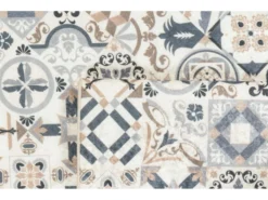 Tapis De Cuisine - Marron - Carreaux De Ciment - 80x300cm 7 Tapis De Cuisine - Marron - Carreaux De Ciment - 80x300cm -Herman Miller Magasin accessoire et rangement cuisine 15794049