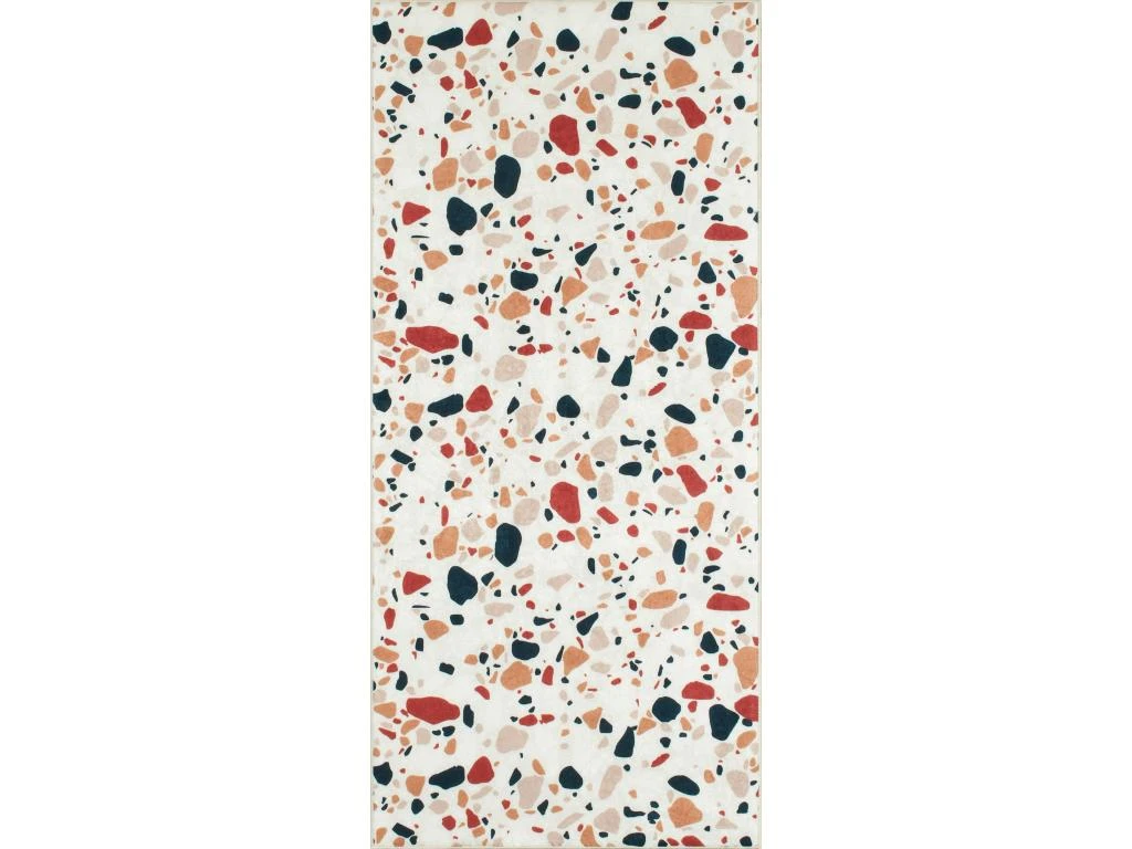 Tapis De Salle De Bain - ALMAFIE - Multicolore - 60x130cm 2 Tapis De Salle De Bain - ALMAFIE - Multicolore - 60x130cm – Image 2