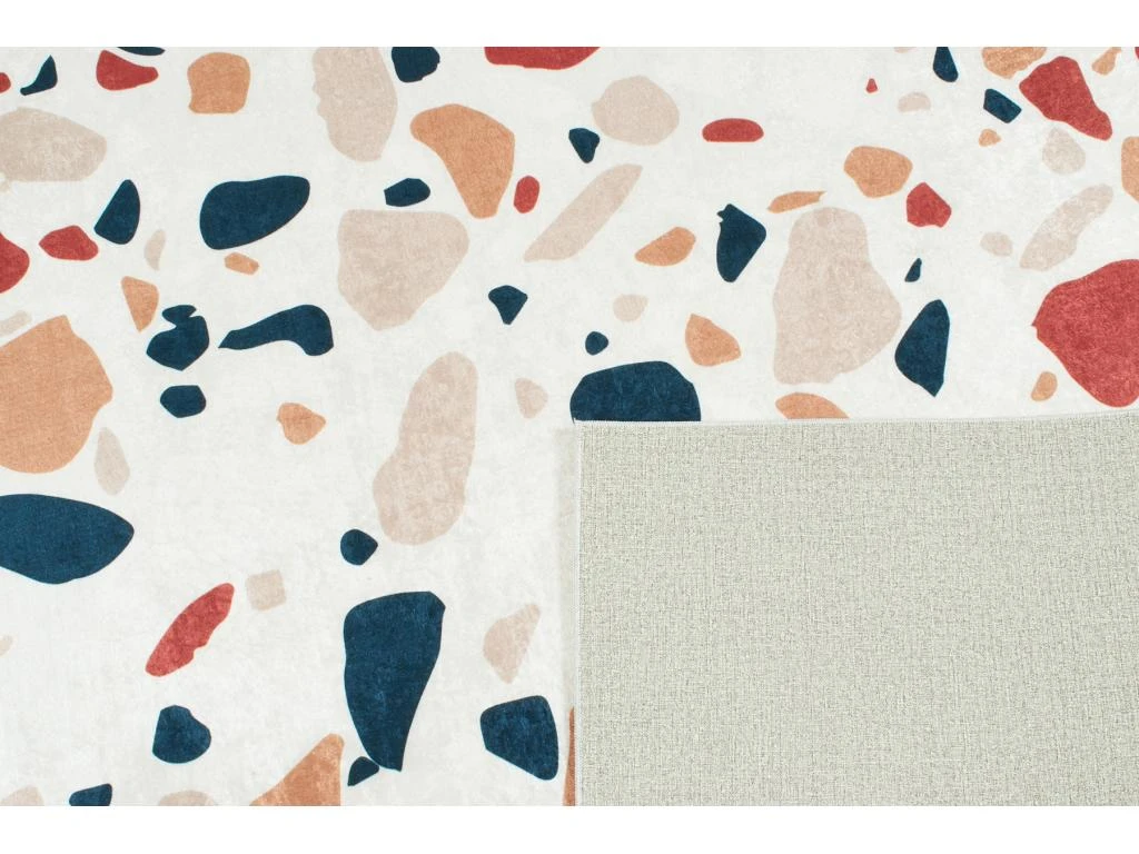 Tapis De Salle De Bain - ALMAFIE - Multicolore - 60x130cm 4 Tapis De Salle De Bain - ALMAFIE - Multicolore - 60x130cm – Image 4