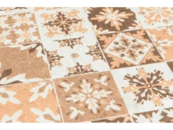 Tapis De Cuisine - Orange - Carreaux De Ciment - 70x180cm -Herman Miller Magasin accessoire et rangement cuisine 15794095