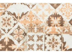 Tapis De Cuisine - Orange - Carreaux De Ciment - 70x180cm -Herman Miller Magasin accessoire et rangement cuisine 15794097