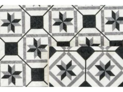 Tapis De Cuisine - Noir - Carreaux De Ciment - 50x100cm -Herman Miller Magasin accessoire et rangement cuisine 15794121