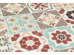 Tapis De Cuisine - Multicolore - Carreaux De Ciment - 50x100cm -Herman Miller Magasin accessoire et rangement cuisine 15794167