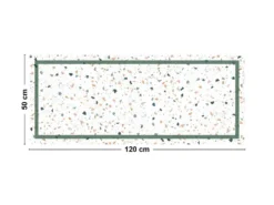 Tapis Vinyle Médium L 50xL120cm - Terrazzo Dolce - Vinyle -Herman Miller Magasin accessoire et rangement cuisine 17795751