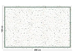 Tapis Vinyle Large L120xH200cm - Terrazzo Dolce - Vinyle -Herman Miller Magasin accessoire et rangement cuisine 17795781