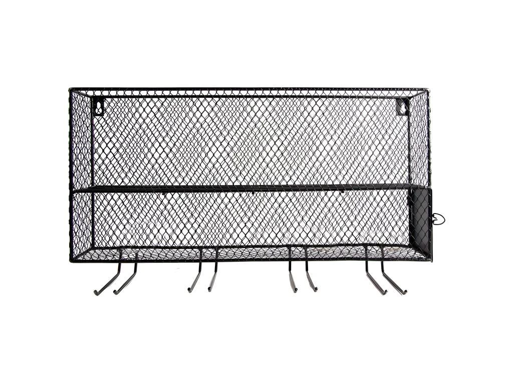 Mini Bar à Vin à Suspendre En Métal Ajouré 3 Mini Bar à Vin à Suspendre En Métal Ajouré – Image 3