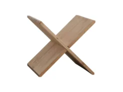 Croisillon Porte-bouteilles Amovible En épicéa Ciré Miel 36 X 40 X 36 Cm