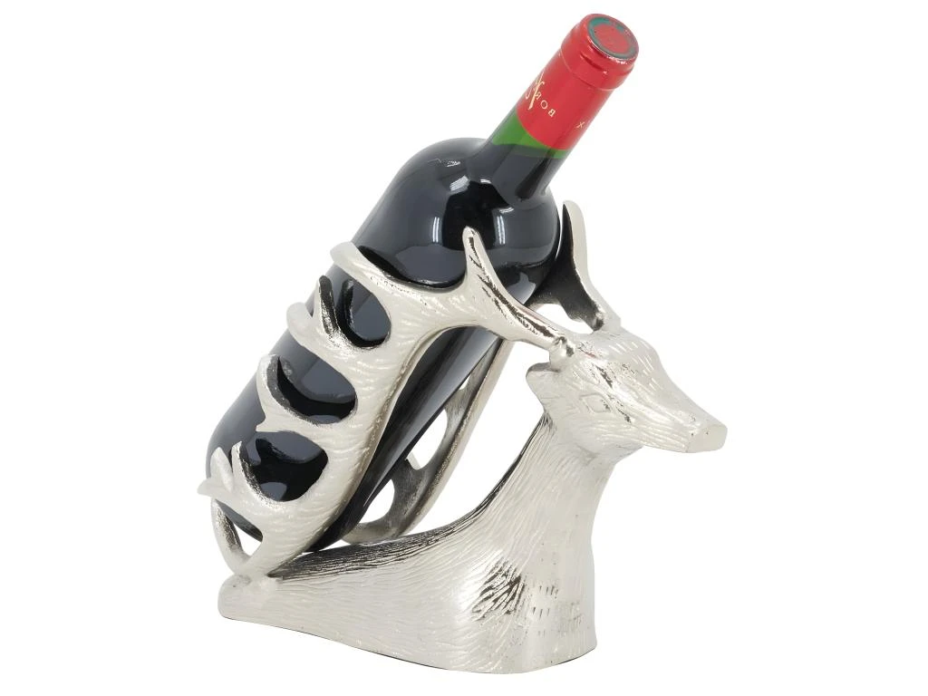 Porte-bouteille En Aluminium En Forme De Cerf 1 Porte-bouteille En Aluminium En Forme De Cerf