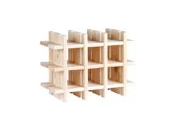 Casier à Bouteilles En Pin Brut MERIBEL -Herman Miller Magasin accessoire et rangement cuisine 22133519