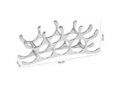 Casier à Vin Métal 55x20x12 Cm Casier à Bouteilles Range Bouteilles Vin -Herman Miller Magasin accessoire et rangement cuisine 22722649