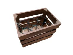 Casier Bois 6 Bouteilles - BACCHUS