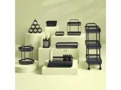 Rack à Bouteilles, Range Bouteilles En Métal Coloris Noir - Longueur 28 X Profondeur 18,5 X Hauteur 25 Cm -Herman Miller Magasin accessoire et rangement cuisine 9449903