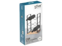 Range Bouteilles En Bambou Et Métal H 38 Cm -Herman Miller Magasin accessoire et rangement cuisine 9449939